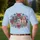 USA Flag Letters Floral Scroll - USA 250 Years of Freedom Independence Day 1776-2026 Men's Polo Shirt - 5