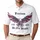 Bald Eagle American Flag 1776-2026 Freedom We The People - USA 250th Anniversary Independence Day Men's Polo Shirt - 1