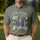 Revolutionary Leader Horse 1776 Stars - USA 250th Anniversary 1776-2026 Patriotic Gift Men's Polo Shirt - 4
