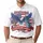Bald Eagle Flag 1776 Liberty Bell Statue of Liberty - USA 250 Years of Freedom Independence Day Men's Polo Shirt - 1