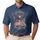 Bald Eagle American Flag 1776-2026 - USA 250th Anniversary Independence Day Gift for Veterans Men's Polo Shirt - 1