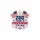 250 Years of Freedom 1776-2026 American Flag - USA 250th Anniversary Independence Day Men's Polo Shirt - 7