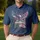 Bald Eagle American Flag 1776-2026 - USA 250 Years of Freedom Independence Day Men's Polo Shirt - 4
