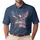 Bald Eagle American Flag 1776-2026 - USA 250 Years of Freedom Independence Day Men's Polo Shirt - 1