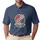 Vintage Distressed American Flag 1776 - USA 250th Anniversary Patriotic Independence Day Men's Polo Shirt - 1