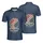 Vintage Distressed American Flag 1776 - USA 250th Anniversary Patriotic Independence Day Men's Polo Shirt - 3