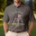 We The People Distressed Flag 1776-2026 - USA 250th Anniversary Patriotic Crossed Rifles Men's Polo Shirt - 4