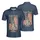 We the People Statue of Liberty Distressed Flag 1776 - USA 250th Anniversary Gift for Veterans Men's Polo Shirt - 3