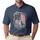 Statue of Liberty Shield Flag 1776-2026 - USA 250th Anniversary Independence Day Men's Polo Shirt - 1