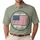 Patriotic American Flag 1776-2026 Happy 250th - USA Semiquincentennial July 4th Men's Polo Shirt - 1