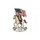 Duck General Horse Betsy Ross Flag 1776-2026 - USA 250th Anniversary Gift for Dad Men's Polo Shirt - 7