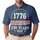 We The People 1776 Distressed Flag - USA 250 Years of Freedom Independence Day Gift for Dad Men's Polo Shirt - 1