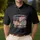 Bald Eagle American Flag 1776 Statue of Liberty - USA 250th Anniversary for Veterans Men's Polo Shirt - 4