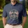 1776-2026 250 Years Distressed Crossed American Flags - USA 250th Anniversary Celebration Men's Polo Shirt - 4