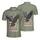 Bald Eagle American Flag 1776-2026 - USA 250th Anniversary Independence Day Gift for Dad Men's Polo Shirt - 3