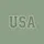 Distressed USA Stars 1776 - Sage Green USA 250th Anniversary Independence Day Men's Polo Shirt - 7
