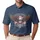Bald Eagle American Flag 1776-2026 - USA 250th Anniversary Independence Day Gift for Dad Men's Polo Shirt - 1