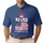 No Kings In America 1776 Crossed Crown Flag - USA 250th Anniversary Independence Day Men's Polo Shirt - 1