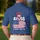 No Kings In America 1776 Crossed Crown Flag - USA 250th Anniversary Independence Day Men's Polo Shirt - 5