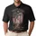 Bald Eagle American Flag 1776-2026 - USA 250th Anniversary Independence Day Gift for Dad Men's Polo Shirt - 1