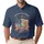 Bald Eagle Liberty Bell American Flag 1776-2026 - USA 250th Anniversary Independence Day Gift for Veterans Men's Polo Shirt - 1
