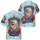 American Flag Cross ONE NATION UNDER GOD Praising Jesus - USA 250th Anniversary Hawaiian Shirt - 3