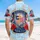 American Flag Cross ONE NATION UNDER GOD Praising Jesus - USA 250th Anniversary Hawaiian Shirt - 5