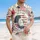 Bald Eagle American Flag 1776-2026 - USA 250th Anniversary Patriotic Independence Day Hawaiian Shirt - 4