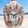 Bald Eagle American Flag 1776-2026 - USA 250th Anniversary Independence Day Gift for Dad Hawaiian Shirt - 5