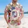 Bald Eagle Statue Liberty Flag - USA 250th Anniversary 1776-2026 Patriotic Gift for Dad Hawaiian Shirt - 4