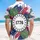 1776 Stars Emblem Tropical USA Flag Pattern - USA 250th Anniversary Independence Day Hawaiian Shirt - 5