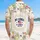 No Kings in America Distressed Flag 1776 - USA 250th Anniversary Independence Day Celebration Hawaiian Shirt - 5
