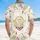 Ornate Patriotic Seal Tropical 1776-2026 - USA 250th Anniversary Independence Day Celebration Hawaiian Shirt - 5