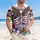 Police Emblem Bald Eagle Thin Blue Line American Flag 1776-2026 - USA 250th Anniversary Hawaiian Shirt - 4