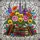 Tiffany Style Stained Glass Flower Bouquet Antique Books - Floral Art Decor for Book Lovers Stained Glass Suncatcher - 5