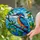 Vibrant Kingfisher Stained Glass Art - Tiffany Style Nature Decor for Home Accent Stained Glass Suncatcher - 1