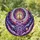 Tiffany Stained Glass Tree of Life Amethyst - Cosmic Nebula Celestial Art Stained Glass Suncatcher - 2