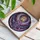 Tiffany Stained Glass Tree of Life Amethyst - Cosmic Nebula Celestial Art Stained Glass Suncatcher - 3