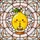 Stained Glass Lemon Birthday Cake Disco Ball - Tiffany Mosaic Birthday Celebration Gift Stained Glass Suncatcher - 5