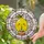 Stained Glass Lemon Birthday Cake Disco Ball - Tiffany Mosaic Birthday Celebration Gift Stained Glass Suncatcher - 1