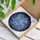 Forget-Me-Not Stained Glass Mosaic Cosmic Shimmer Art – Iridescent Jewel Tone Decor Stained Glass Suncatcher - 3