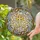 Golden Cross Forget-Me-Nots Tiffany Stained Glass — Inspirational Faith Home Decor Gift Stained Glass Suncatcher - 1