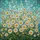Dense Daisy Flowers Stained Glass Tiffany Style Art - Floral Sky Mosaic Jewel Tones Stained Glass Suncatcher - 5