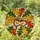 Oak Acorn Branch Leaves Tiffany Stained Glass Mosaic - Glowing Translucent Jewel Tones Stained Glass Suncatcher - 2