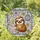 Cartoon Sloth Birthday Cake Disco Ball Stained Glass Party Hat - Celebration Present Stained Glass Suncatcher - 2