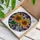 Two Sunflowers Stained Glass Mosaic Art - Tiffany Style Window Decor Home Accent Panel Stained Glass Suncatcher - 3