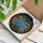 Blue Forget-Me-Not Flowers Tiffany-Style Stained Glass Blossom Mosaic Jewel Tone Intricate Art Stained Glass Suncatcher - 3