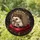 Fluffy Hedgehog Golden Crown Stained Glass Art - Intricate Jewel Tone Cushion Mosaic Stained Glass Suncatcher - 2