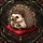 Fluffy Hedgehog Golden Crown Stained Glass Art - Intricate Jewel Tone Cushion Mosaic Stained Glass Suncatcher - 5