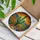 Vibrant Saguaro Cactus Desert Sunset Mosaic Cacti Succulents Stained Glass Design Stained Glass Suncatcher - 3